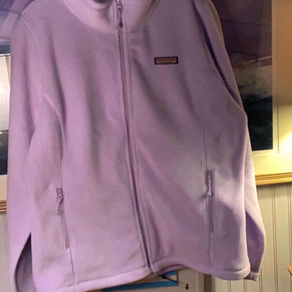 Women’s Vineyard Vines full zip fleece jacket.
